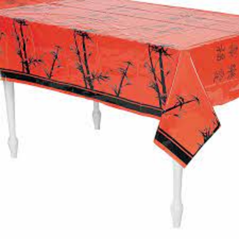 Chinese New Years Plastic Table Cover