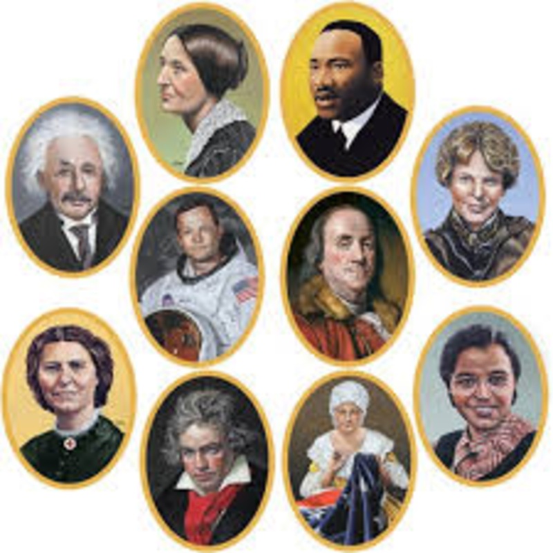 Faces in History Cutouts