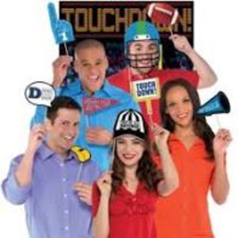 FOOTBALL PHOTO PROPS AND BACKDROPS KIT