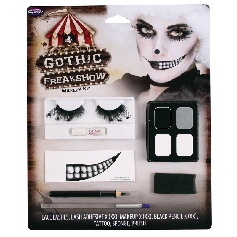 FREAK SHOW MAKEUP SET WITH LASHES
