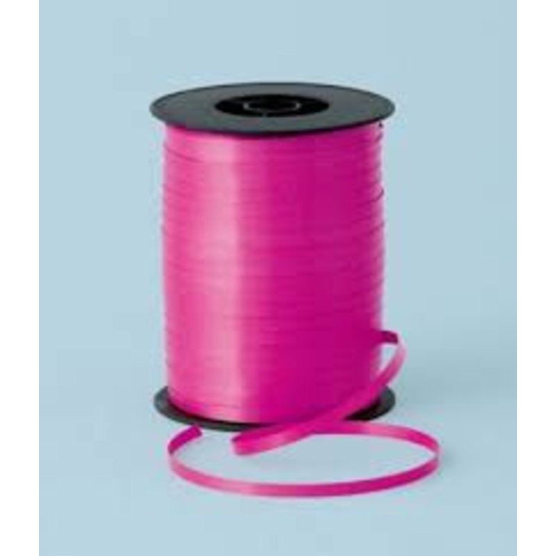 Fuchsia Curling Ribbon