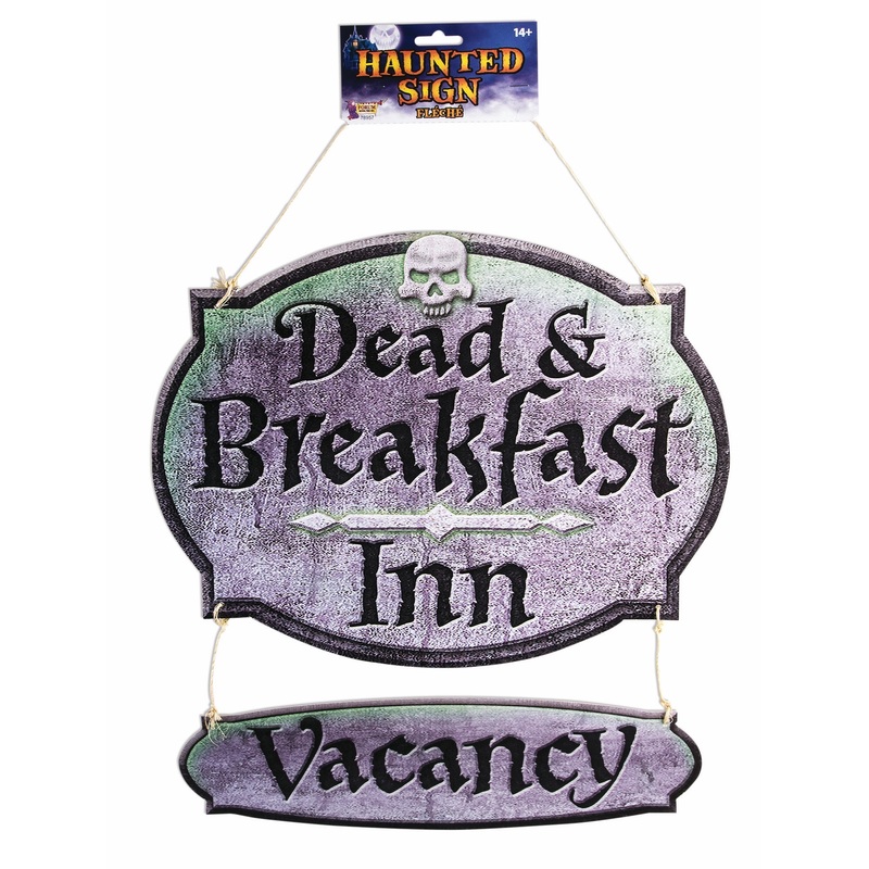 Hanging Sign "Dead & Breakfast Inn"