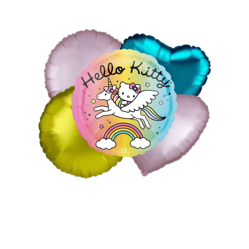 Hello Kitty and Friends Helium Bouquet - In-Store Pick Up