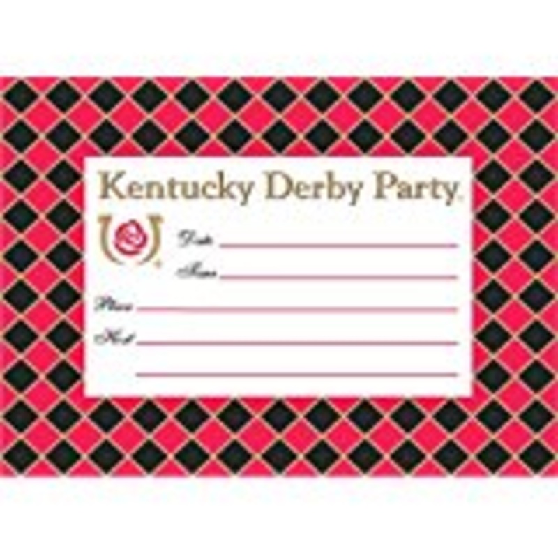 KENTUCKY DERBY INVITATIONS
