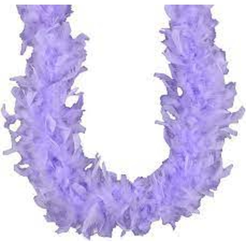 Lavender Chandelle Boa