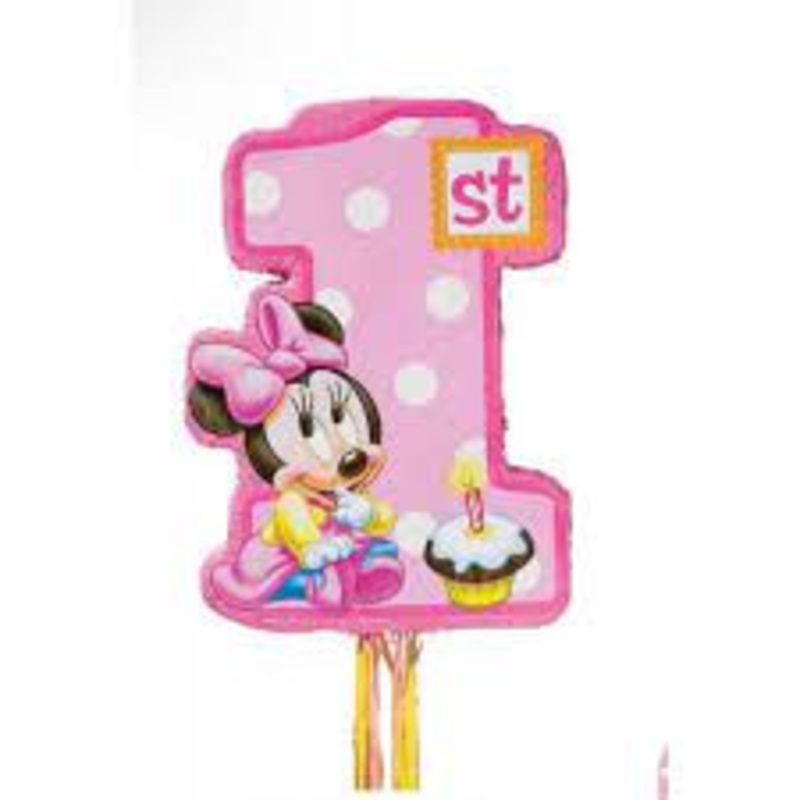 Minnie Mouse 1st Birthday Piata - No Returns