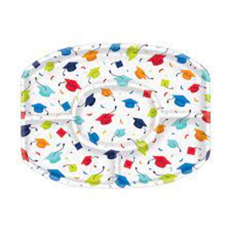 MULTICOLOR GRADUATION PARTY PLATTER
