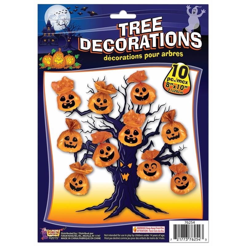 Pumpkin Tree Bag Decorations - 10ct.