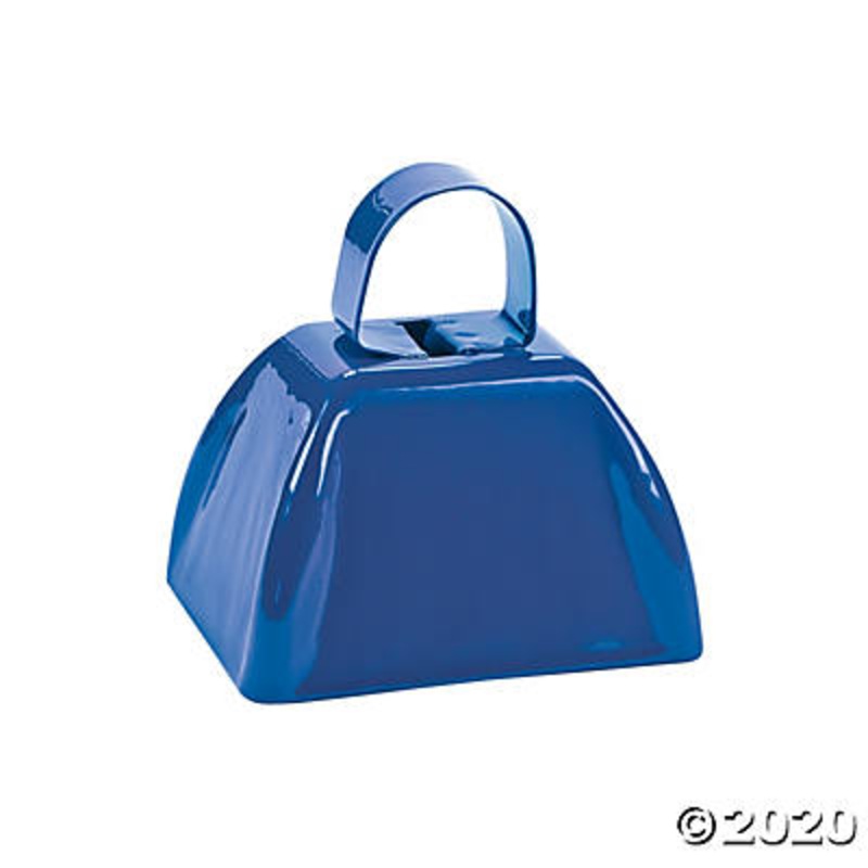 Blue School Cowbells