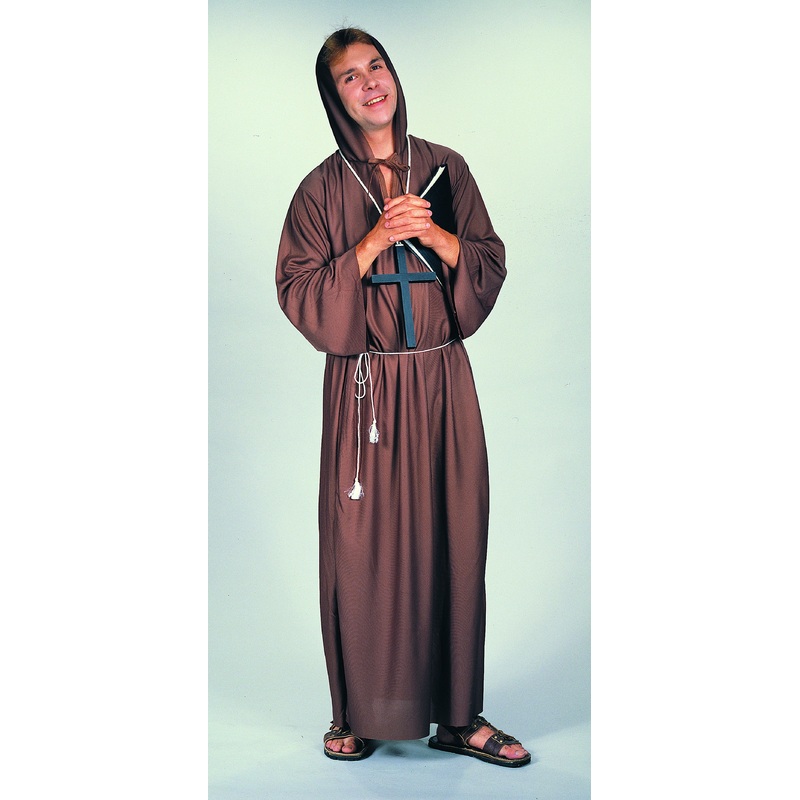 COSTUME - MONK ROBE NYLON  ADULT