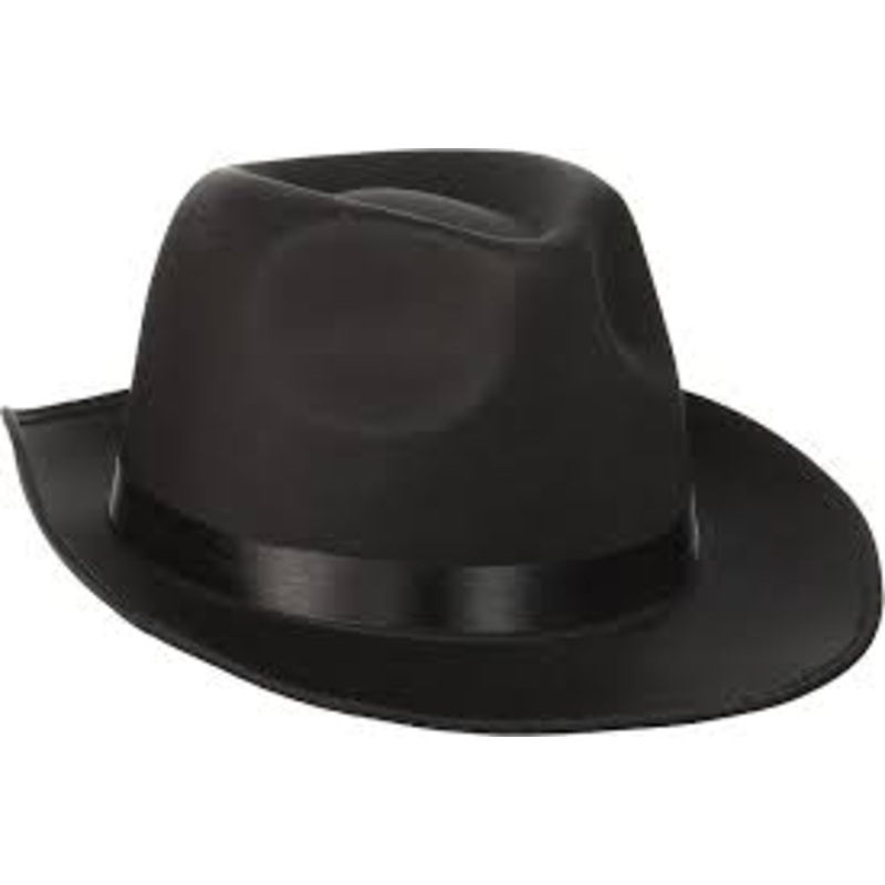 Deluxe Black Fedora Hat