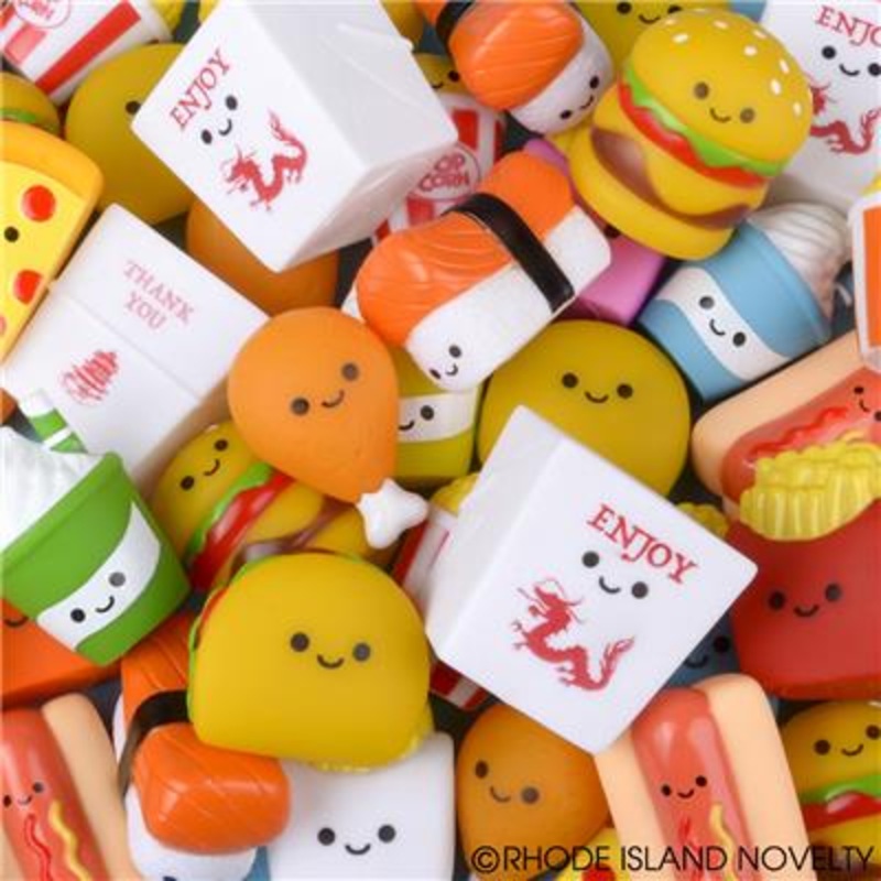 Fast Food Rubber Collectibles