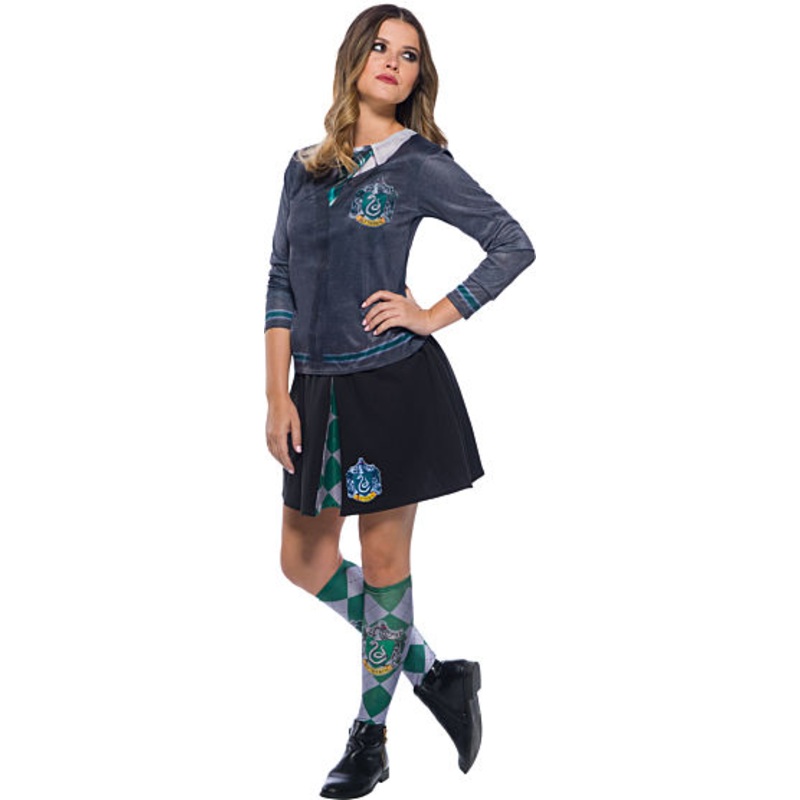 HARRY POTTER SLYTHERIN COSTUME TOP - ADULT