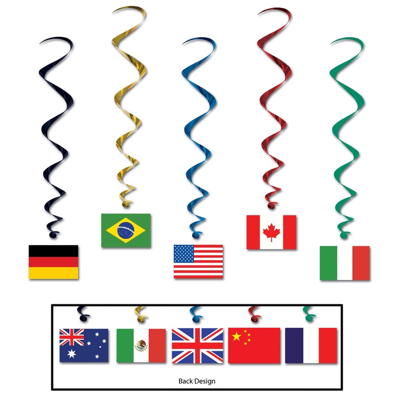 INTERNATIONAL FLAG WHIRLS