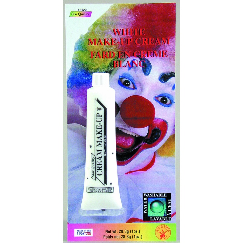 MAKE UP - WHITE CREAM 1 OZ TUBE