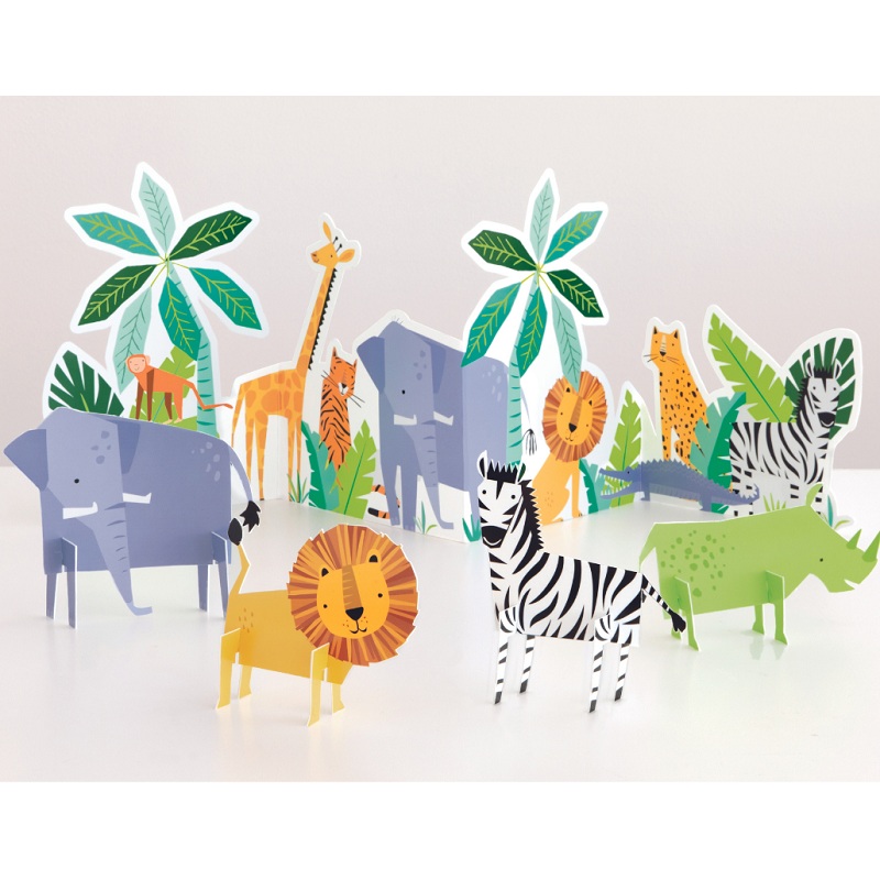 SAFARI TABLE DECORATING KIT