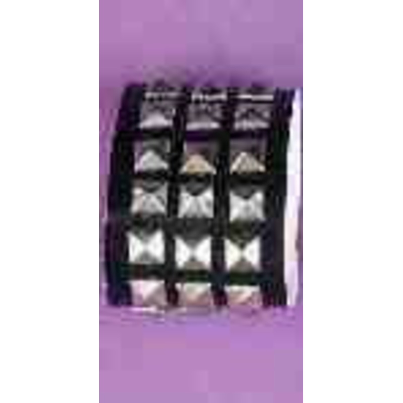 Studded Triple Row Wristband