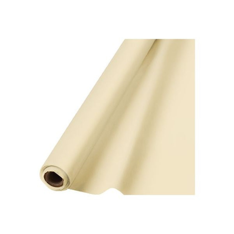 VANILLA TABLECOVER  100'