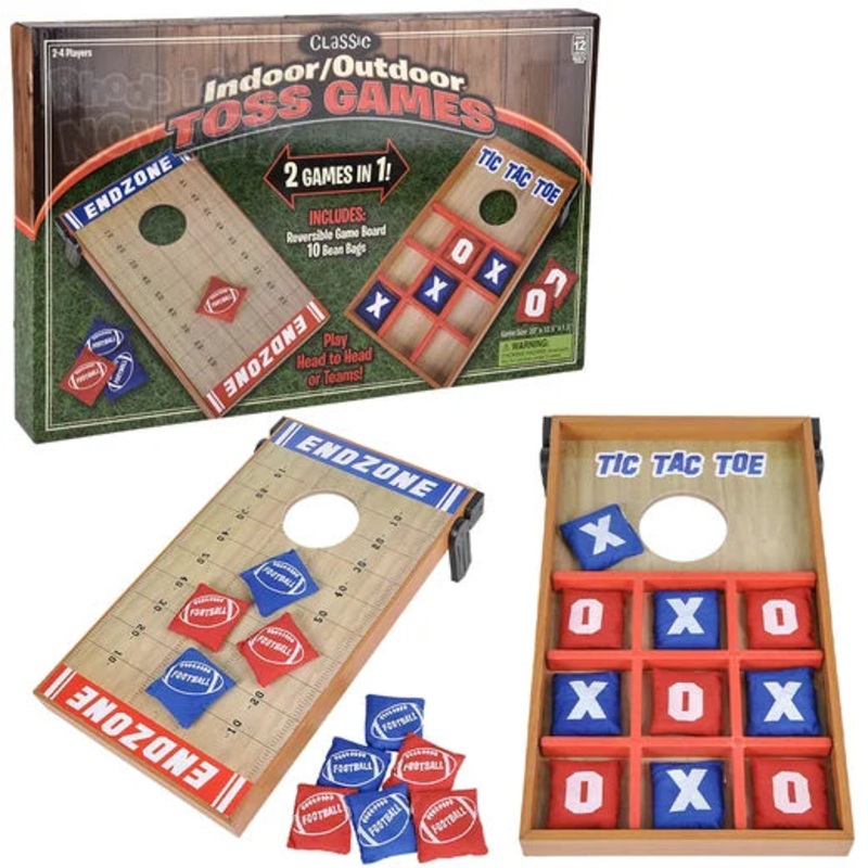 2 in 1 Wooden Toss Games