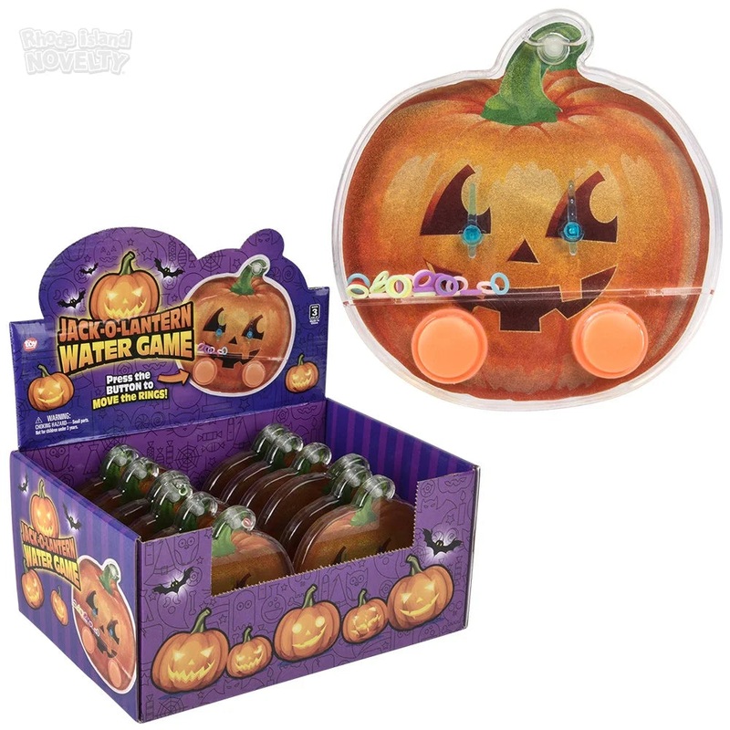 5" Jack-O-Lantern Water Games
