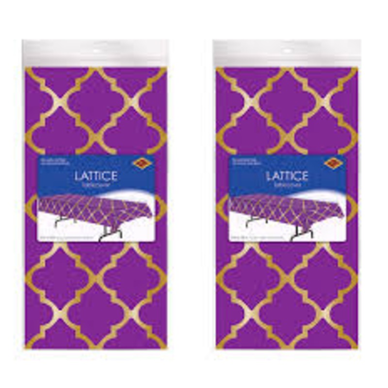 Arabian Lattice Print Tablecover