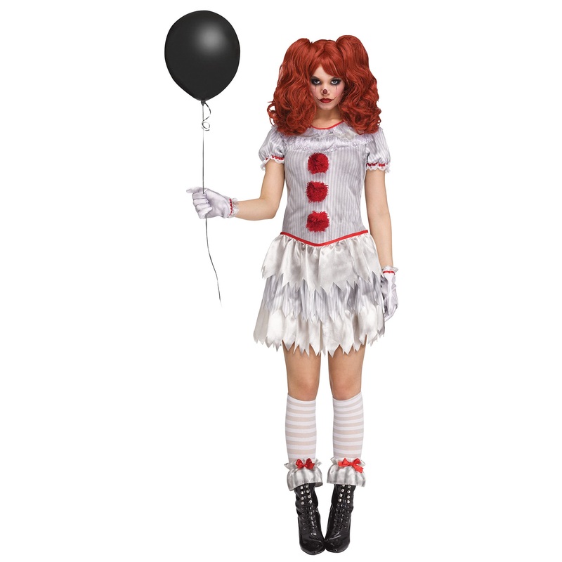 CARNEVIL CLOWN WOMENS COSTUME