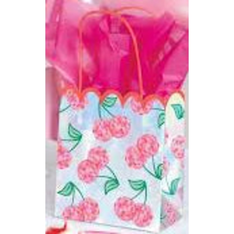 Iridescent Cherry Disco Favor Bags - 3ct.