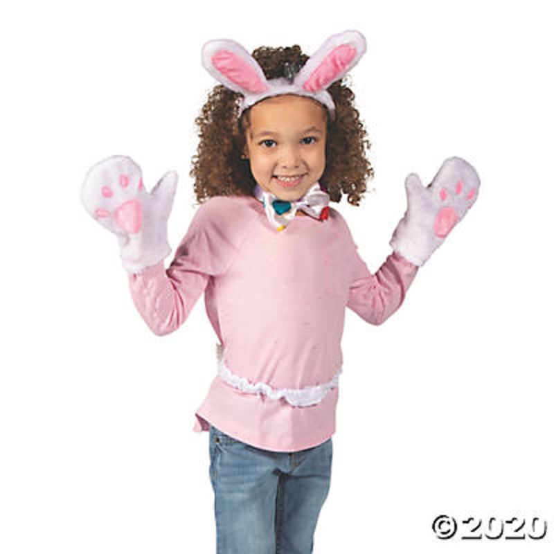 Plush Bunny Accessories Set