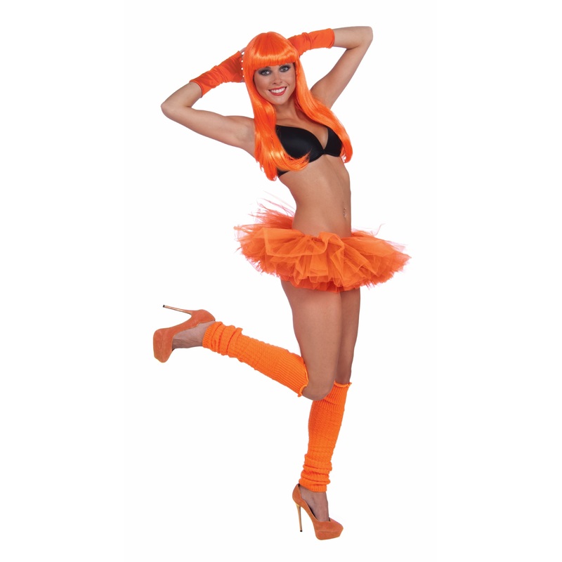 School Spirit Bright Orange Tutu