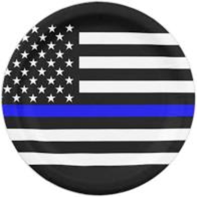 THIN BLUE LINE 7" PLATES