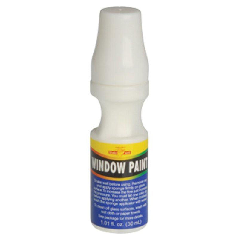 WINDOW PAINT - WHITE 1PC/CARD