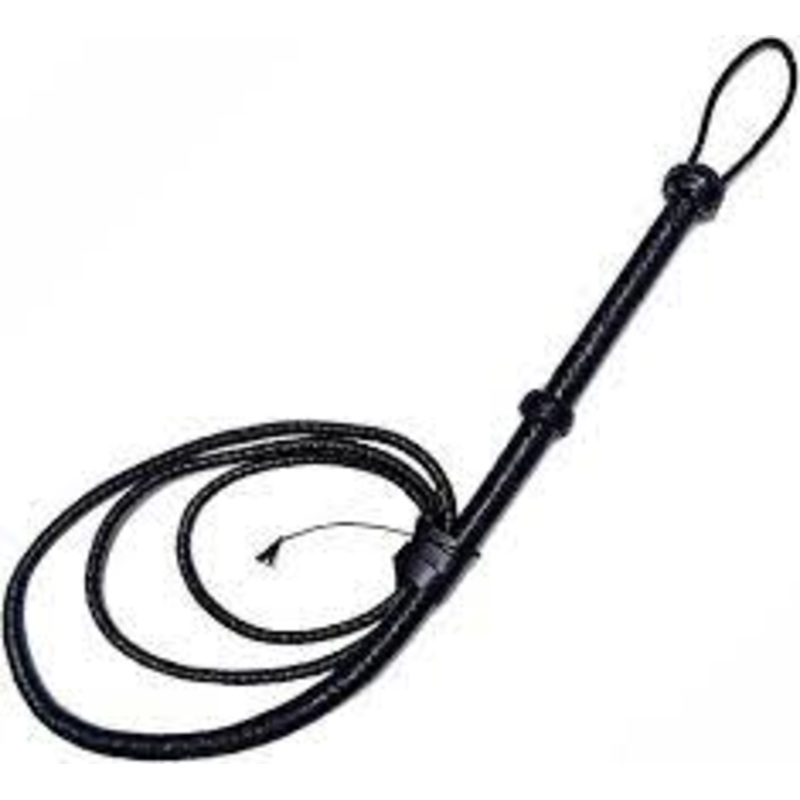 6' Genuine Leather Whip