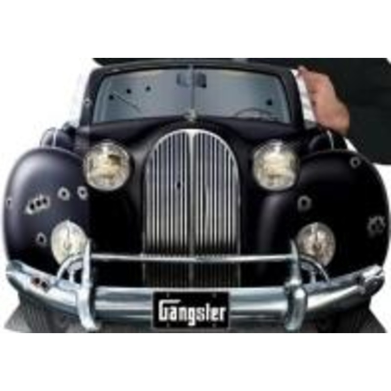 Gangster Car Cutout