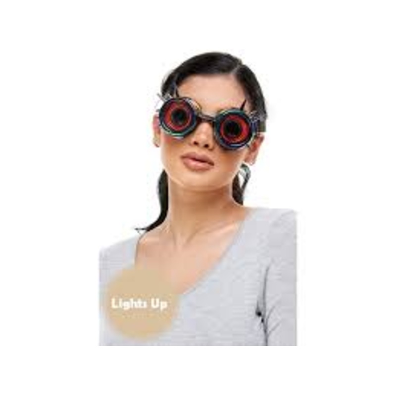 LIGHT UP STEAMPUNK GOGGLES
