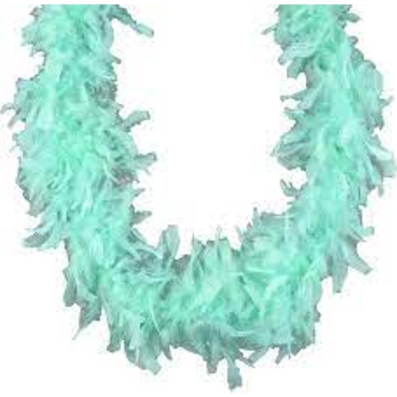 Mint Green Chandelle Boa