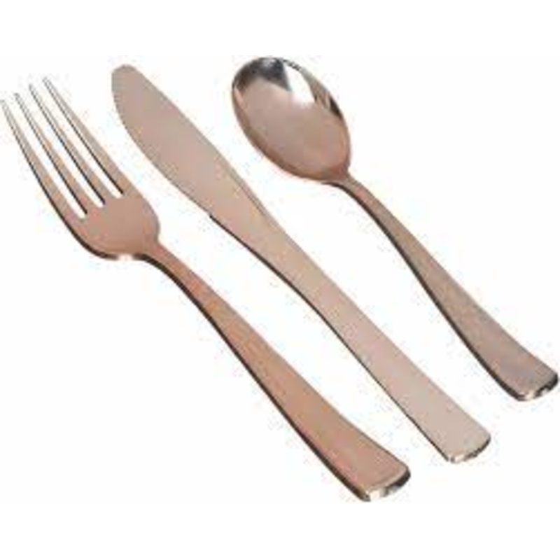 Rose Gold Cutlery Set