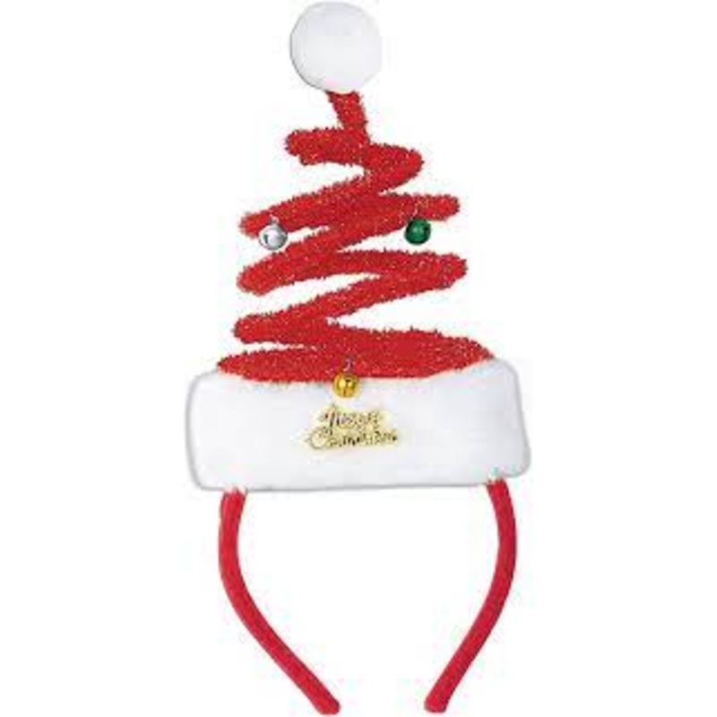 Santa Springy Hat Headband