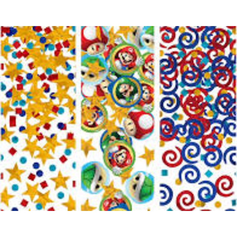 Super Mario Value Confetti Pack