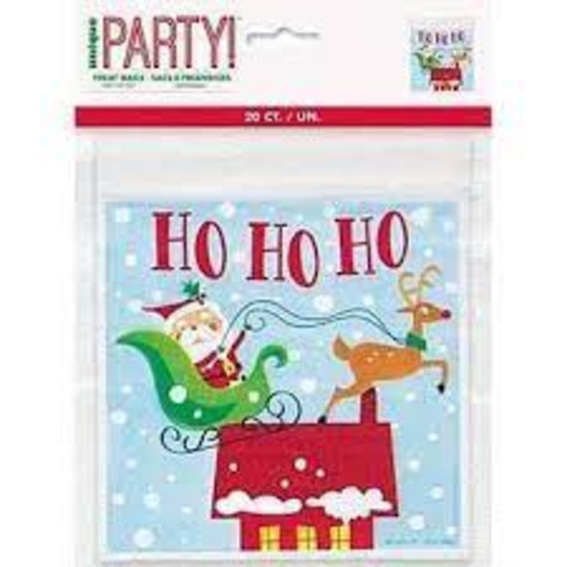 Zip Top Christmas Treat Bags