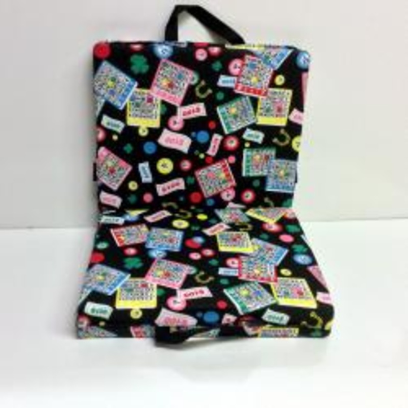 BINGO CARD SEAT CUSHION