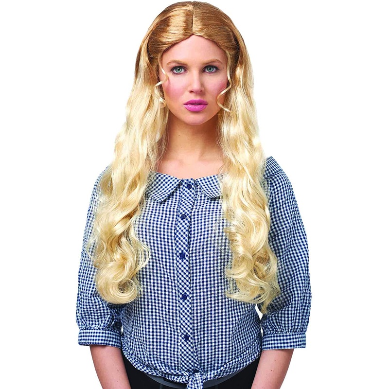 Blonde West Girl Wig