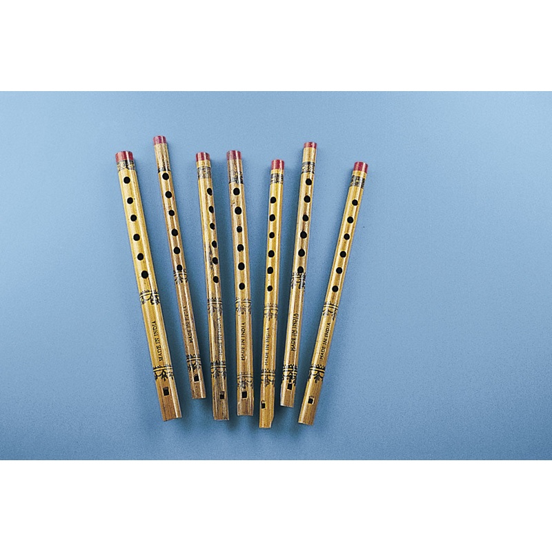 FLUTE - BAMBOO FLOWER PRINT