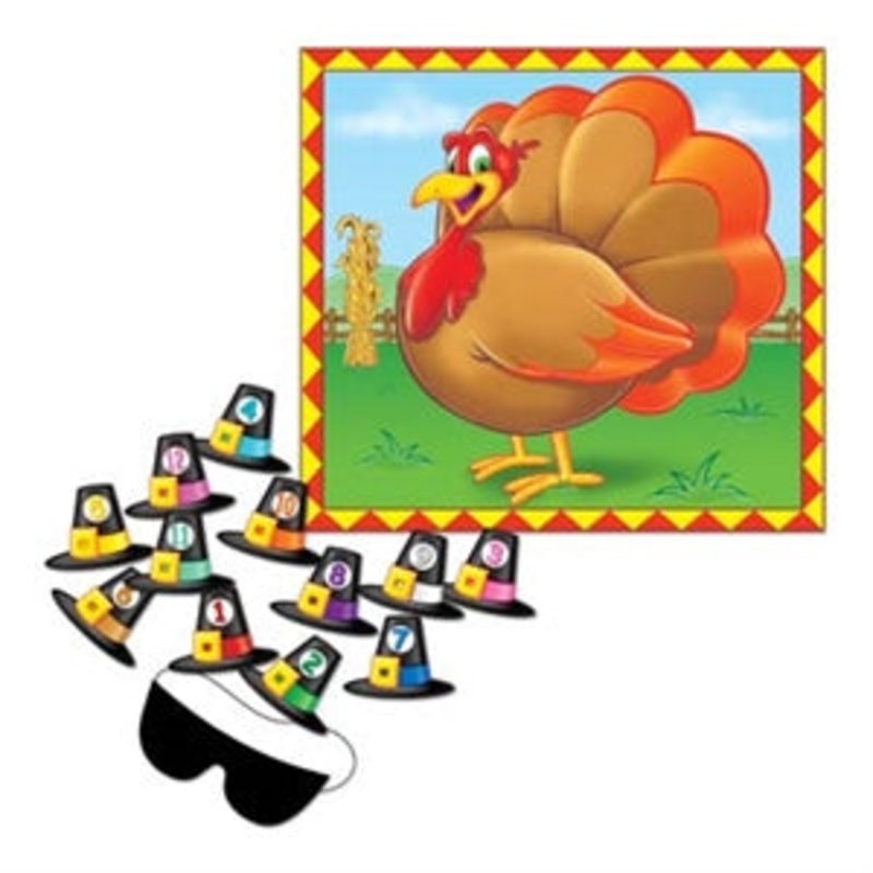 Game Pin The Hat On The Turkey