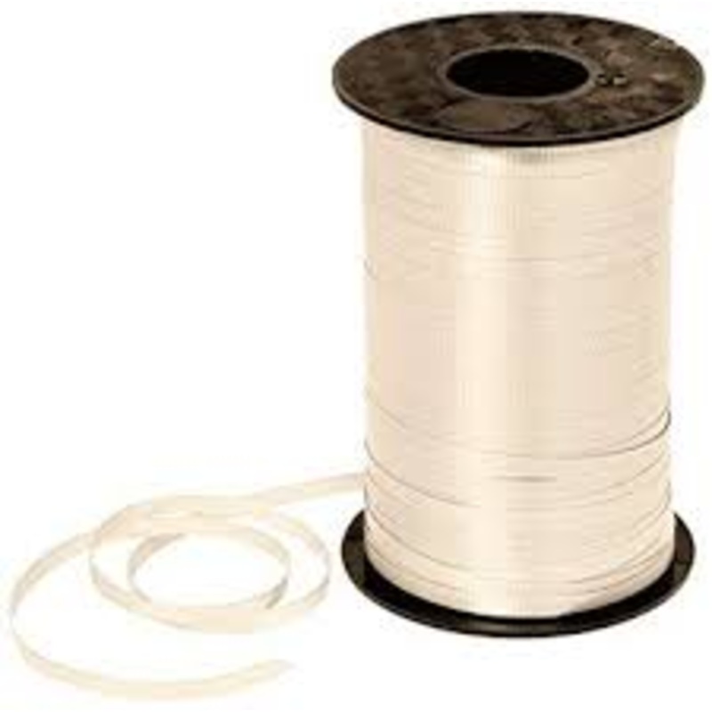 Ivory / Vanilla Curling Ribbon