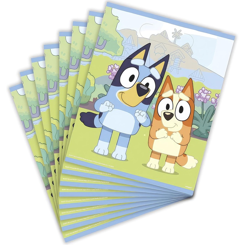 Loot Bags Bluey 8CT