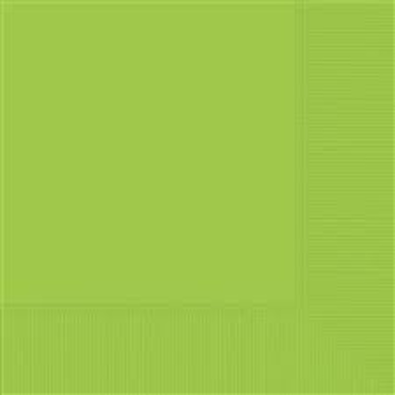 NAPKIN - KIWI GREEN 100 CT/PKG       LUNCHEON