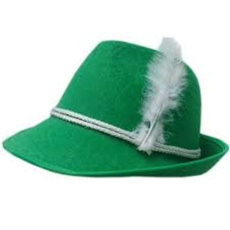 Oktoberfest Green Alpine Hat