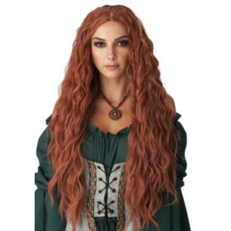 RENAISSANCE MAIDEN AUBURN WIG