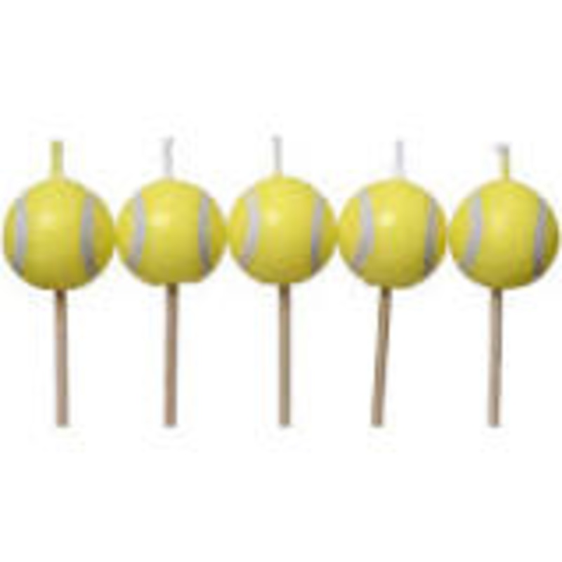 Tennis Party Candles