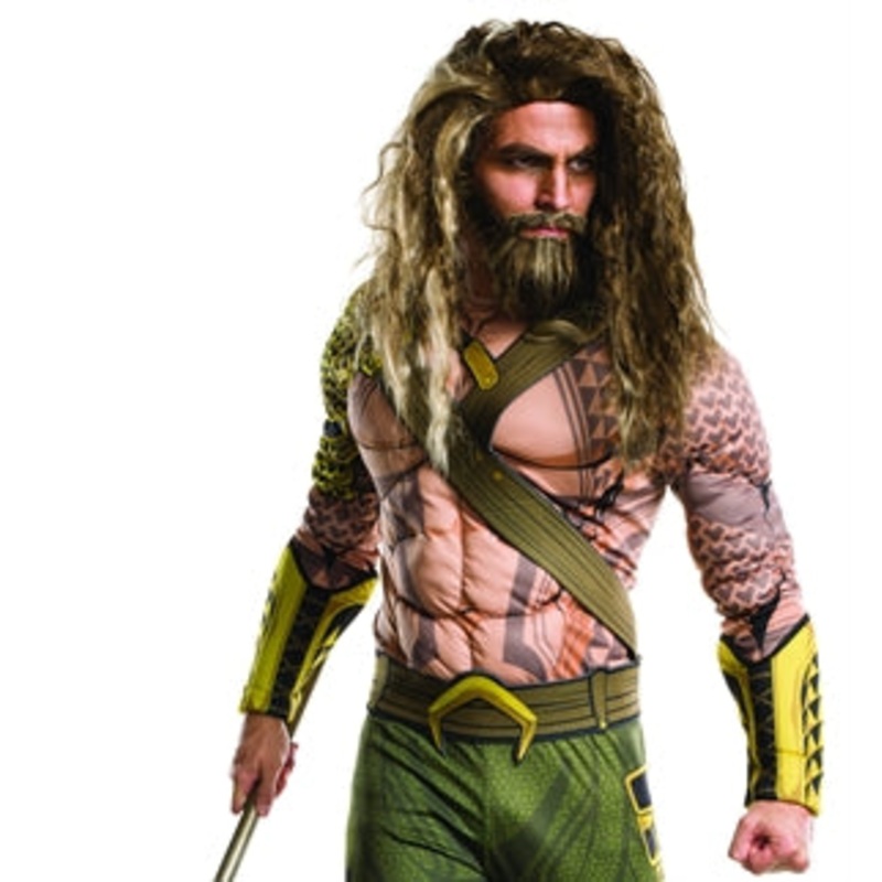 Aquaman Wig and Beard Set
